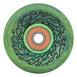 Slime Balls OG Slime Light Ups Blue Green Swirl Glitter 60mm 78a Skateboard Wheels