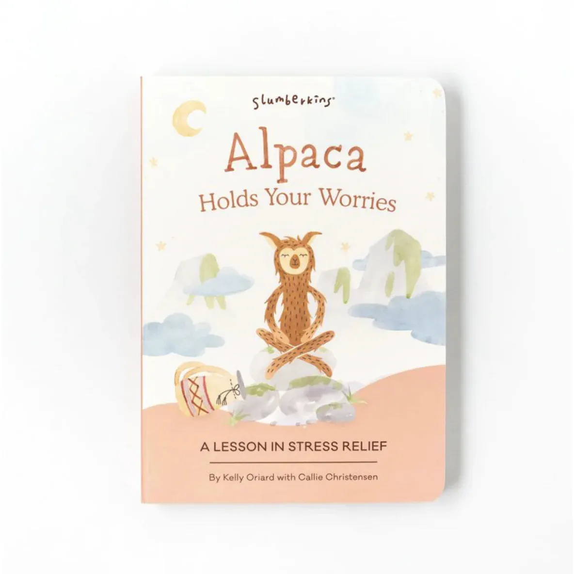 Slumberkins Limited Edition Honey Alpaca Kin Gift Set - Stress Relief