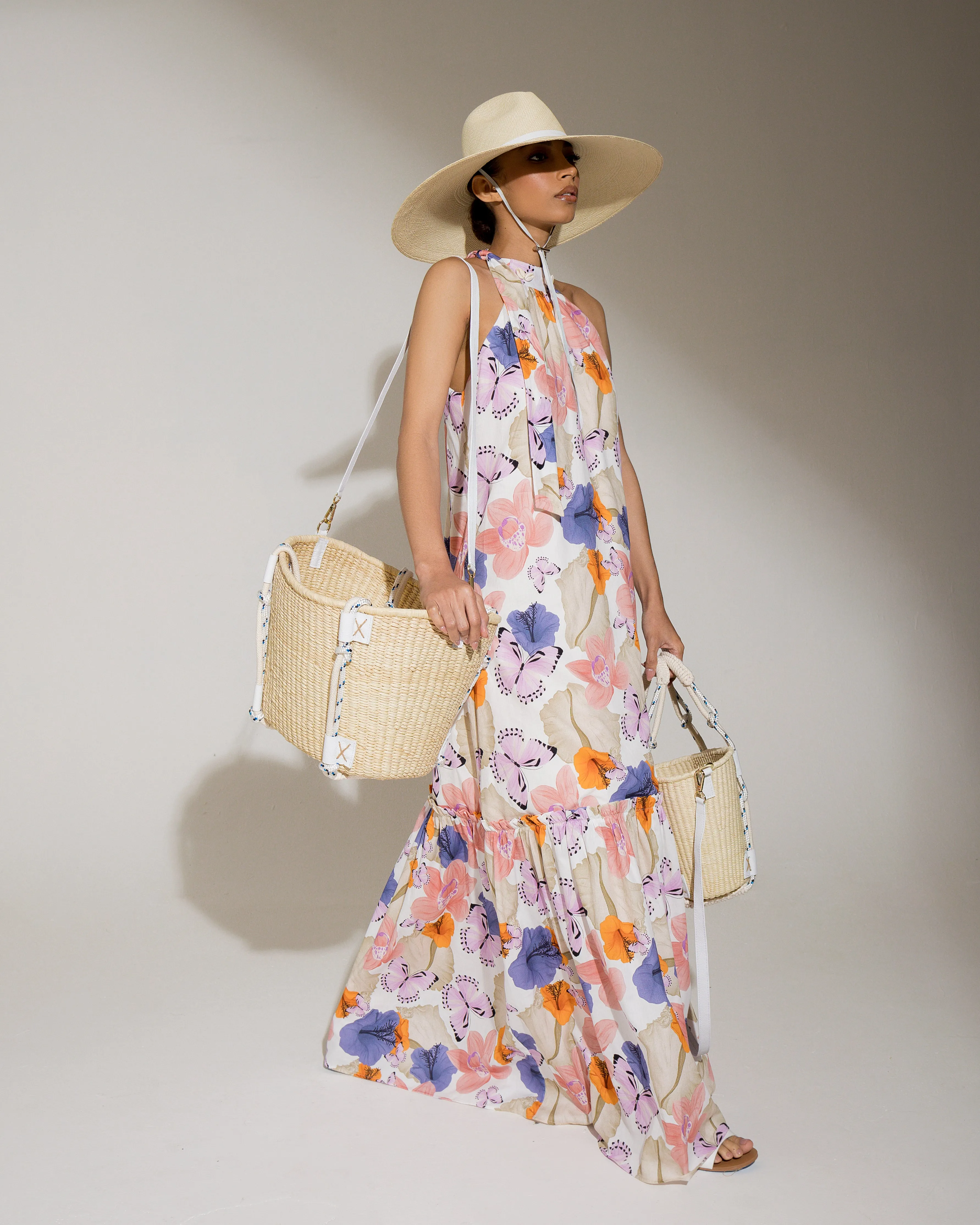 Small Canasta Straw Bag