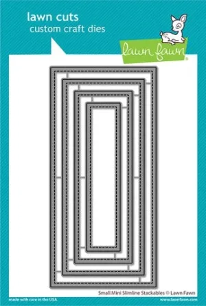 Small Slimline Stackable Dies LF2733