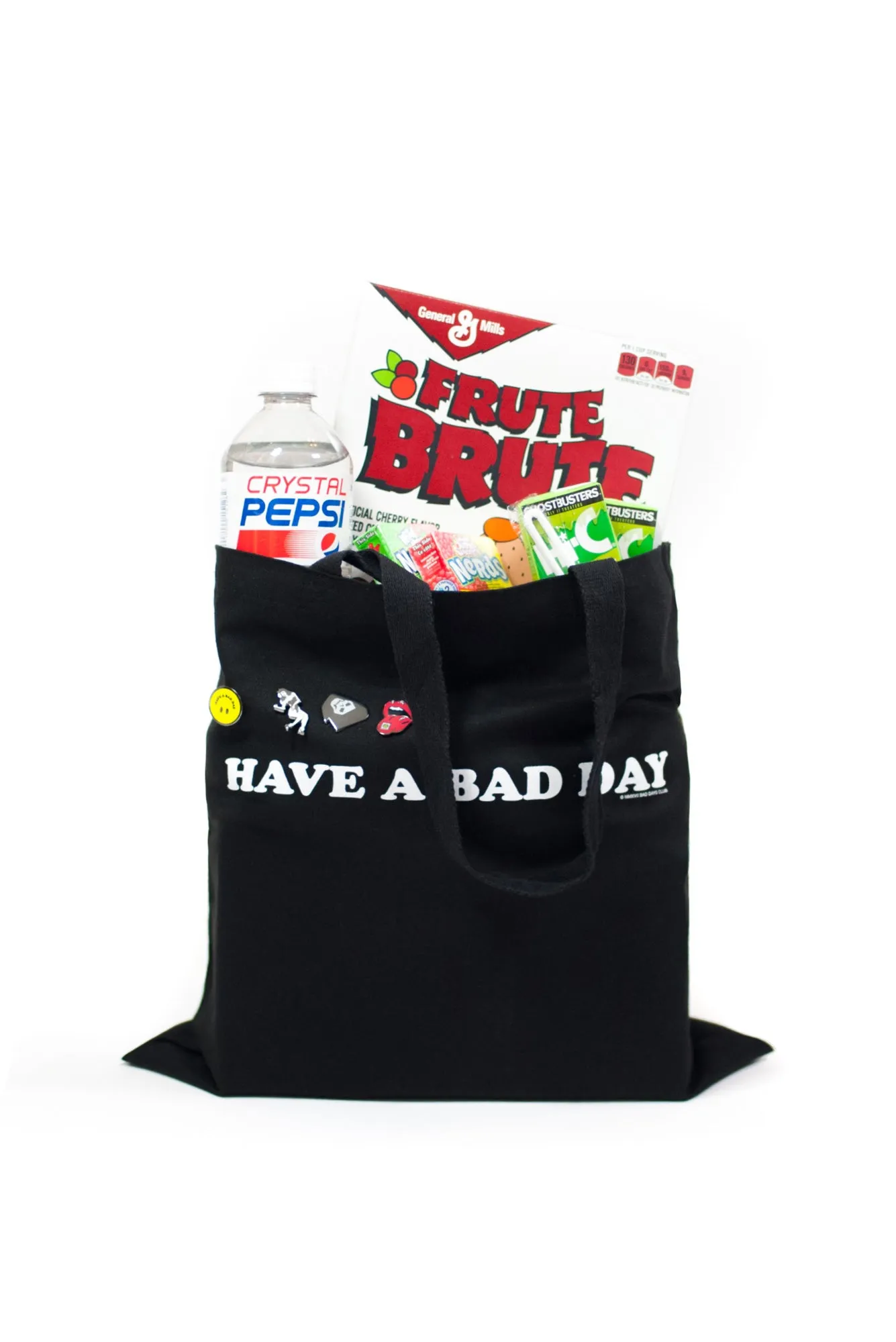 SMILEY TOTE (BLACK)