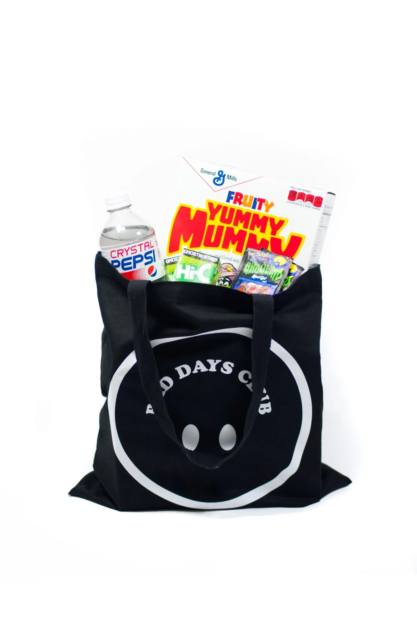 SMILEY TOTE (BLACK)