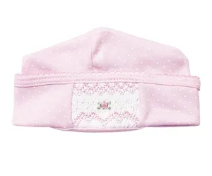 Smocked Pima Cotton Hat