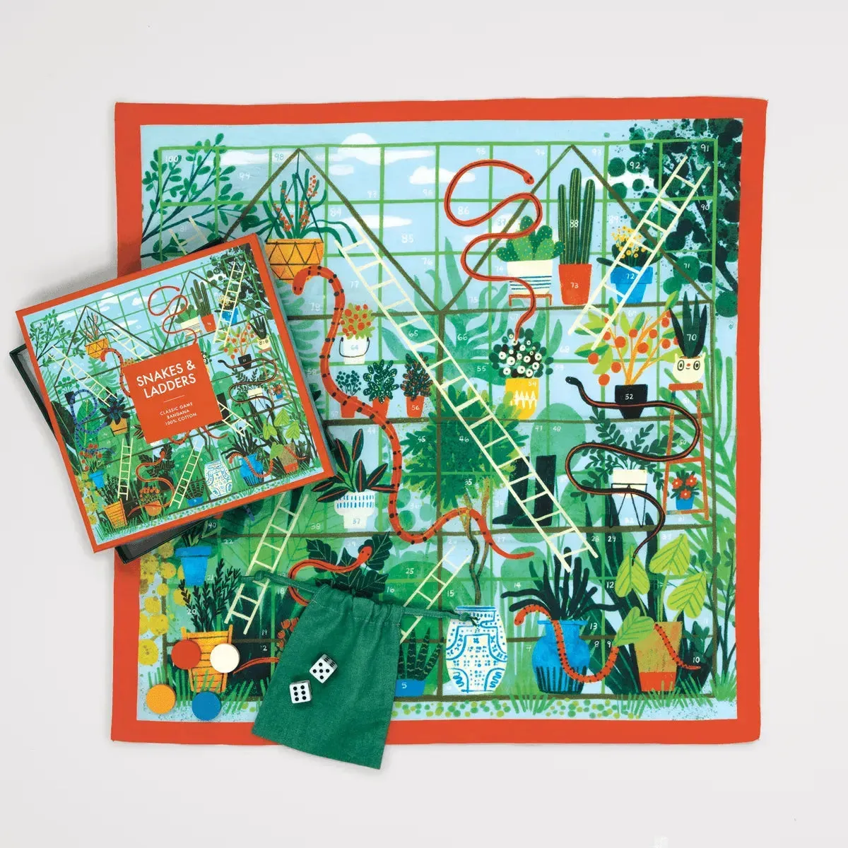 Snakes & Ladders Classic Game Bandana