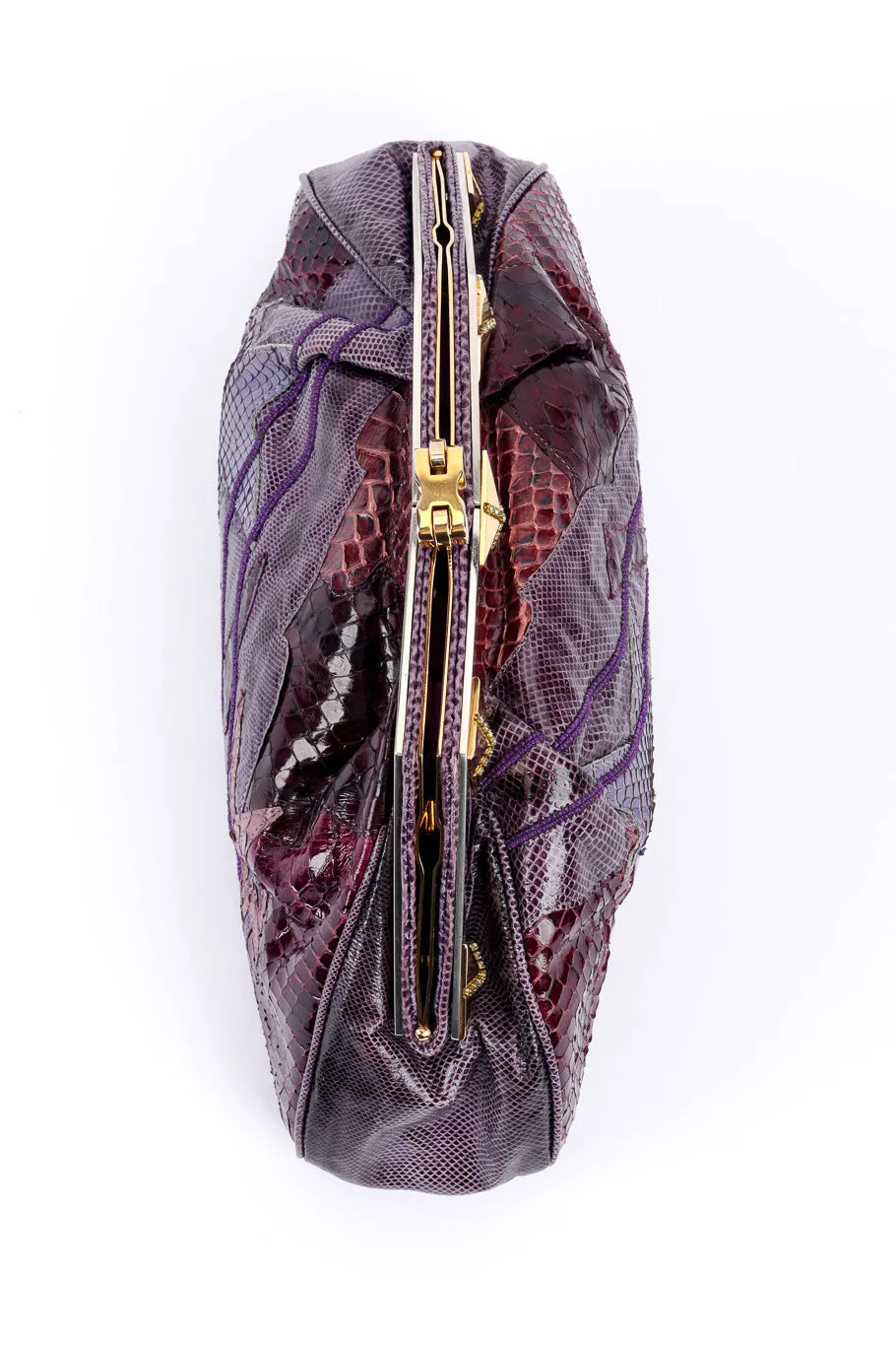 Snakeskin & Lizard Star Collage Bag