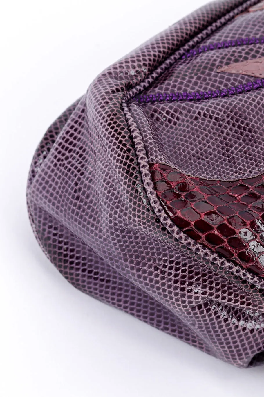 Snakeskin & Lizard Star Collage Bag