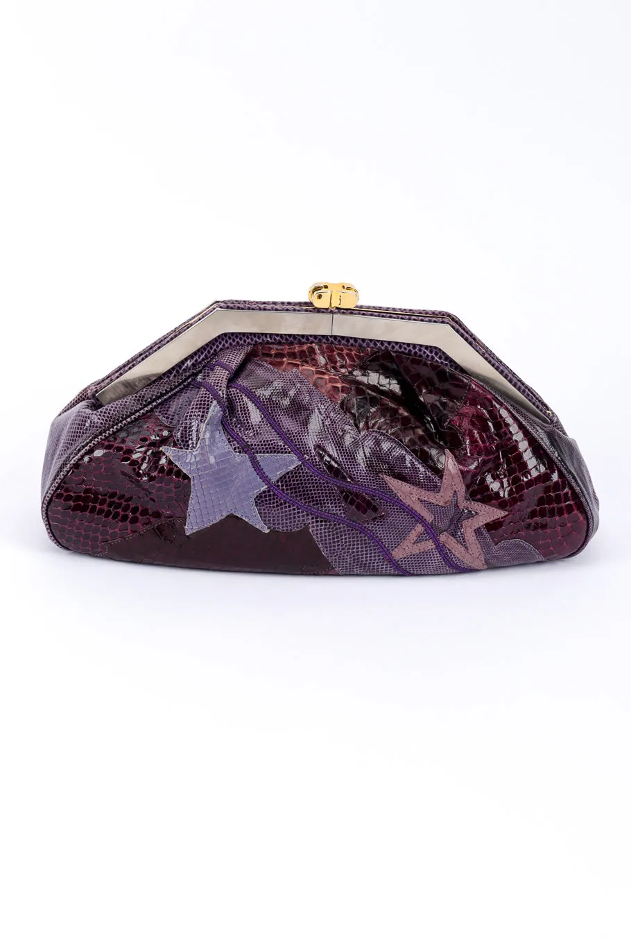 Snakeskin & Lizard Star Collage Bag