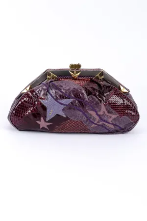 Snakeskin & Lizard Star Collage Bag