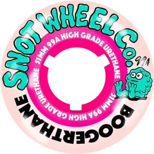 SNOT BOOGERTHANE TEAM 51MM SKATEBOARD WHEELS
