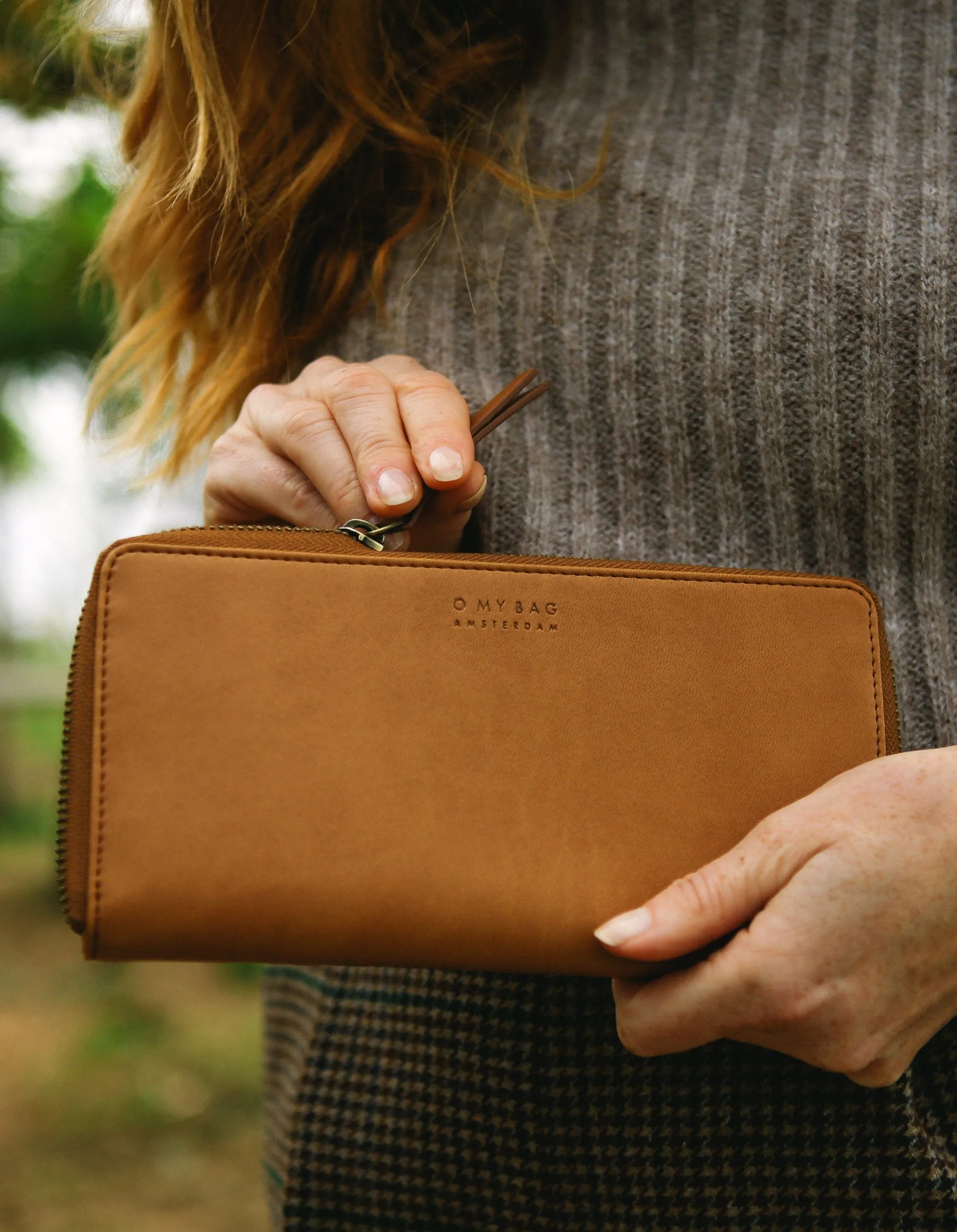 Sonny Apple Leather Vegan Uppeal™ Wallet | Cognac