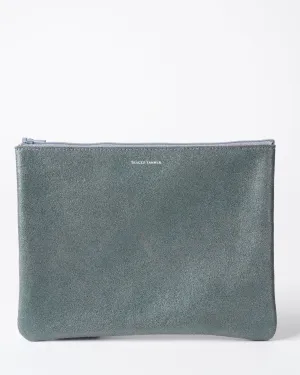 sparkle zip large - sparkle evergreen smoke