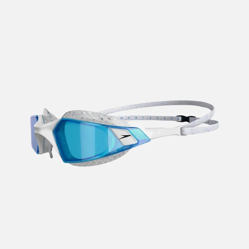 Speedo Aquapulse Pro  Unisex Goggles -White/Blue/Grey/Smoke