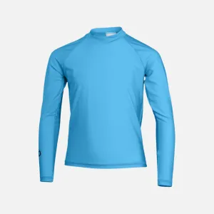Speedo Junior Boy Swim Active Sun Top -Blue/Black