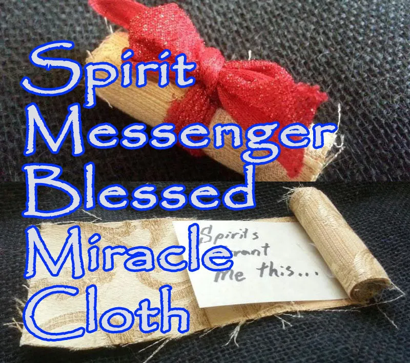 Spirit Messenger Blessed Miracle Cloth Offering Kit