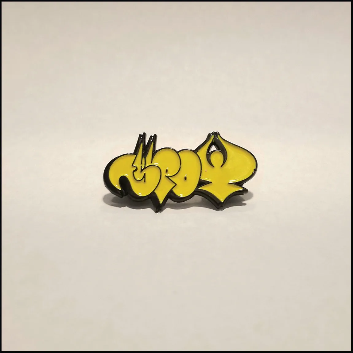 Spot Yellow Throwie - Enamel Pin
