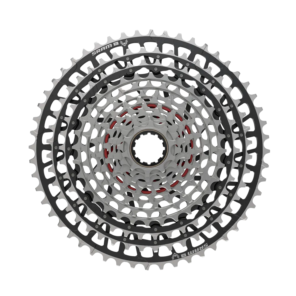 SRAM XX Eagle SL Transmission Cassette - Silver/Black