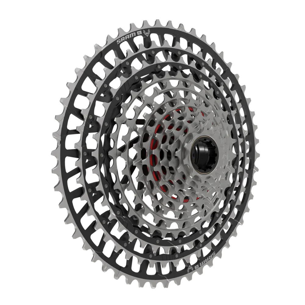 SRAM XX Eagle SL Transmission Cassette - Silver/Black