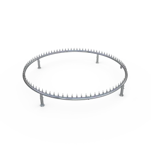 Stainless Steel Spray Ring with Stainless Steel Nozzles