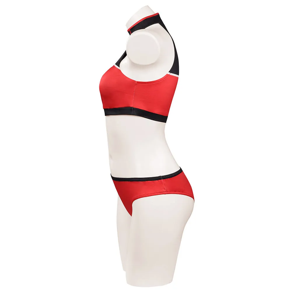 Star Trek: Lower Decks Season 1 Swimsuit Cosplay Costume Red Uniform Two-Piece Bikini Swimwear Outfits Halloween Carnival Suit cossky®