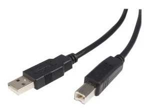 Startech Usb2 Hab15 Cable Usb 2.0 De 4.5 Mts Para Impresora, Negro