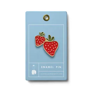 Strawberry Enamel Pin