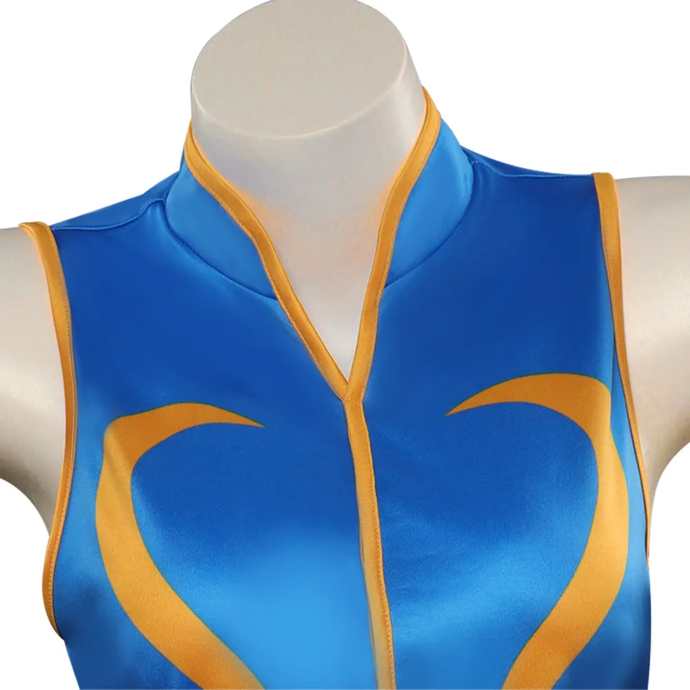 Street Fighter 5 Chun-Li Swimsuit Cosplay Costume Halloween Carnival Party Suit