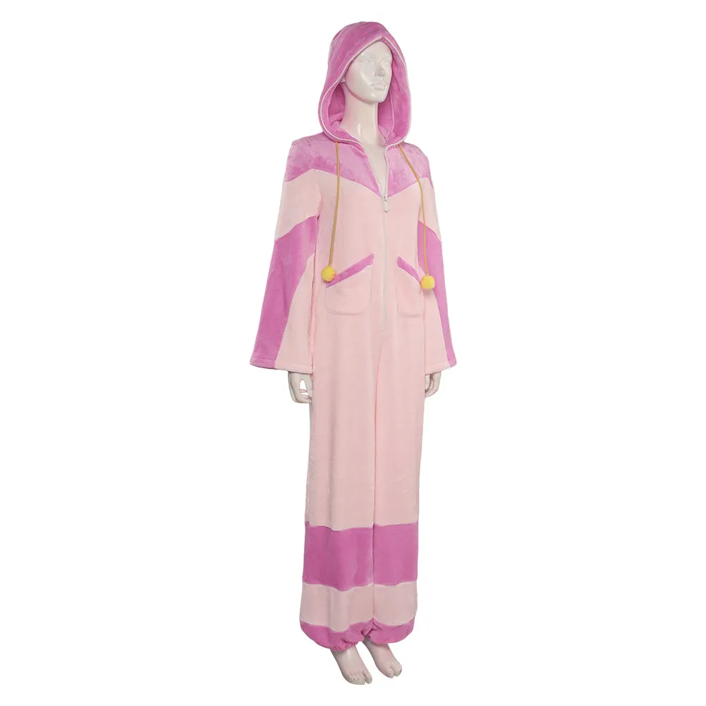 Street Fighter Han Juri Original Pink Pajamas Cosplay Costume Outfits
