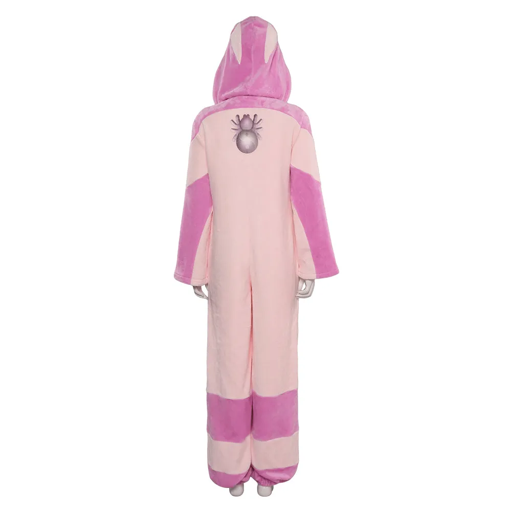 Street Fighter Han Juri Original Pink Pajamas Cosplay Costume Outfits