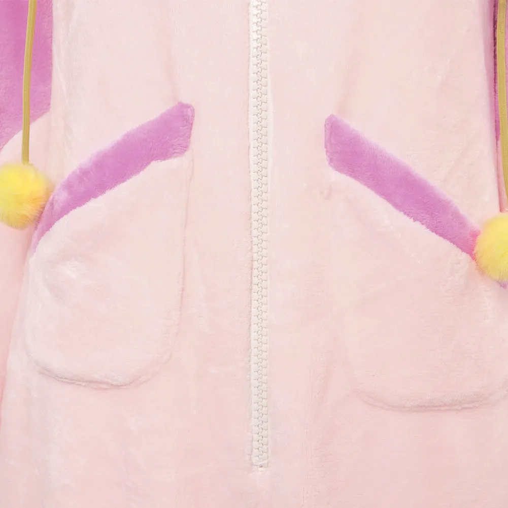 Street Fighter Han Juri Original Pink Pajamas Cosplay Costume Outfits