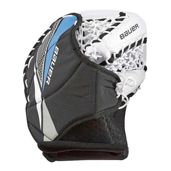 Street Hockey Senior Goalie Catch Glove- White/Black