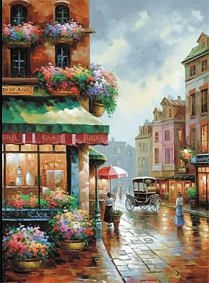 Street Paint By Numbers Kits UK MJ8575