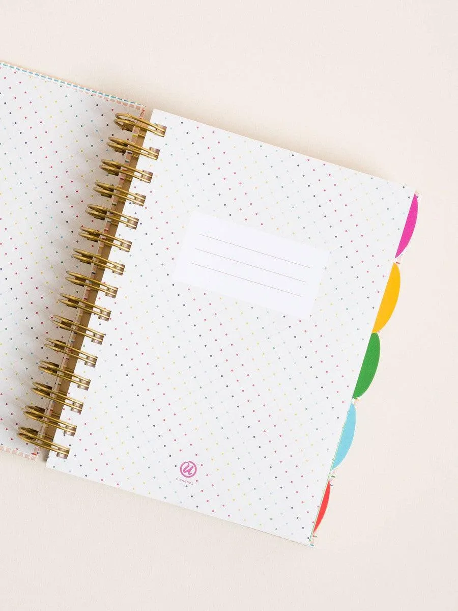 Stripes & Brights Textured Paper Journal