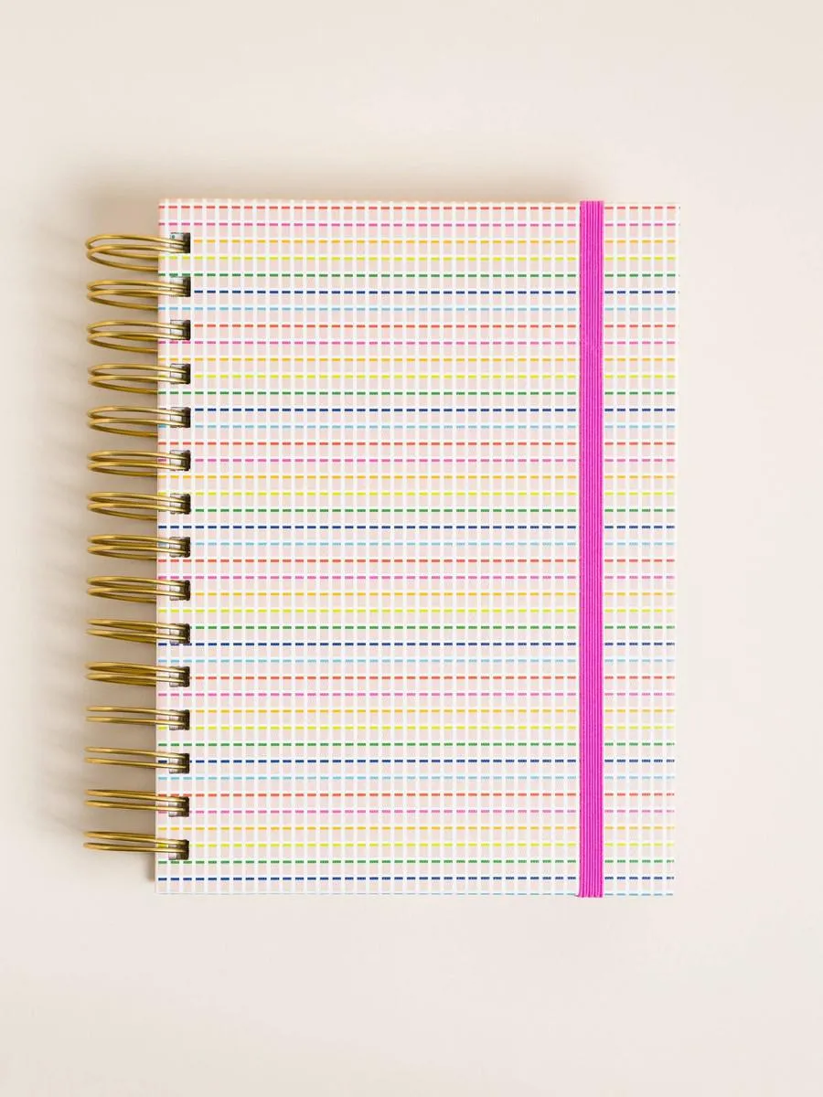 Stripes & Brights Textured Paper Journal