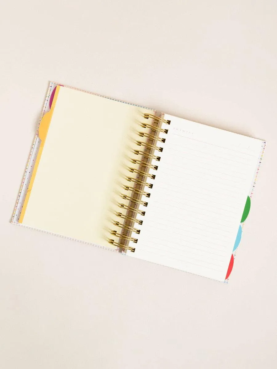 Stripes & Brights Textured Paper Journal
