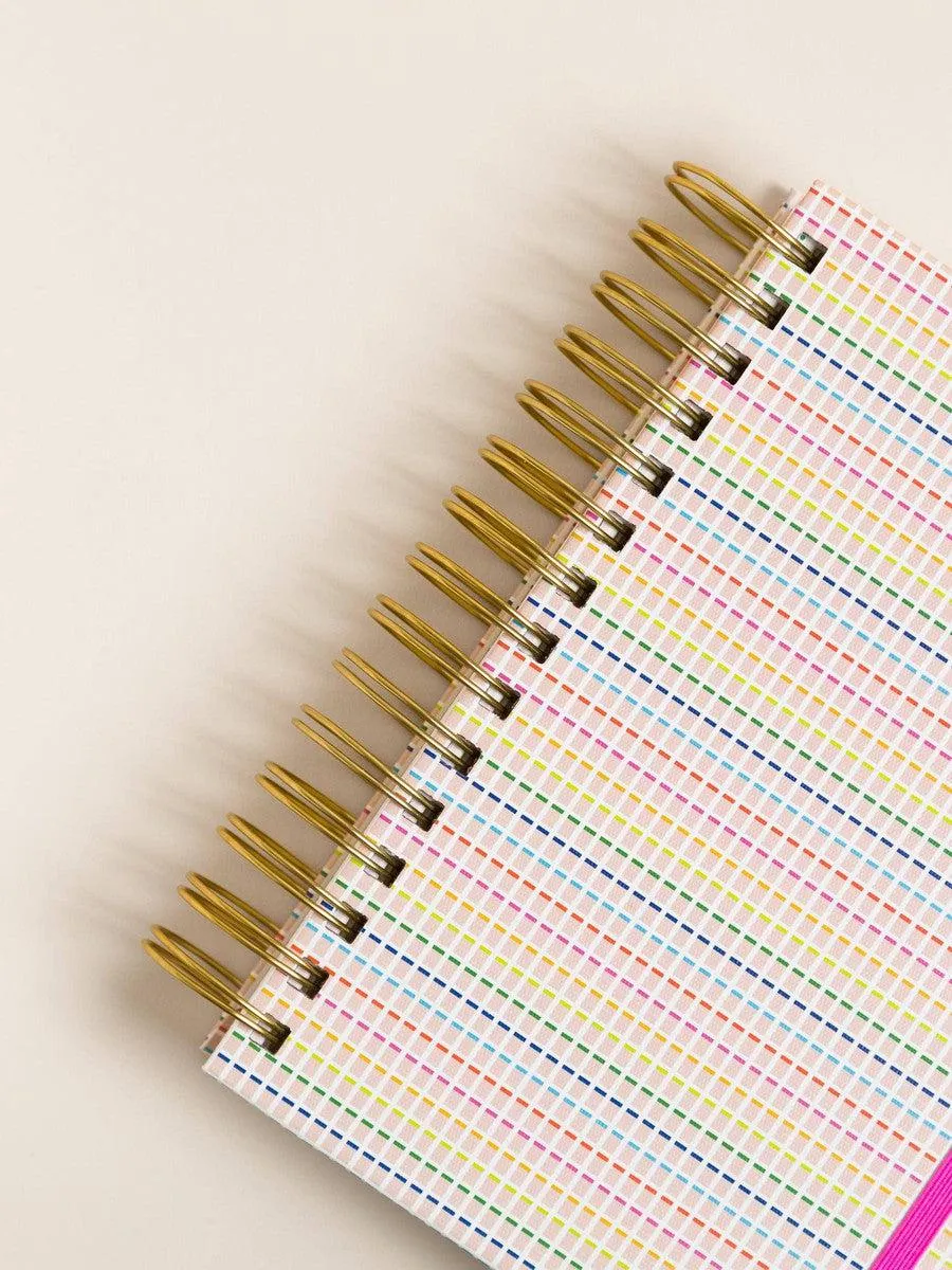 Stripes & Brights Textured Paper Journal