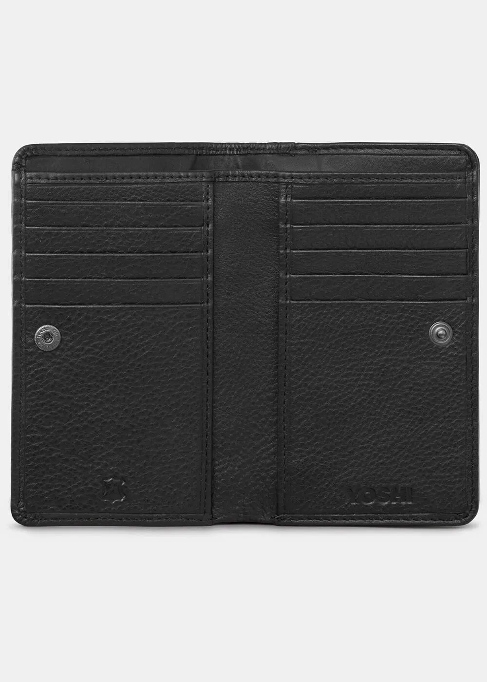 Succubus Bags Books Amongst Butterflies Leather Zip Around Wallet Black