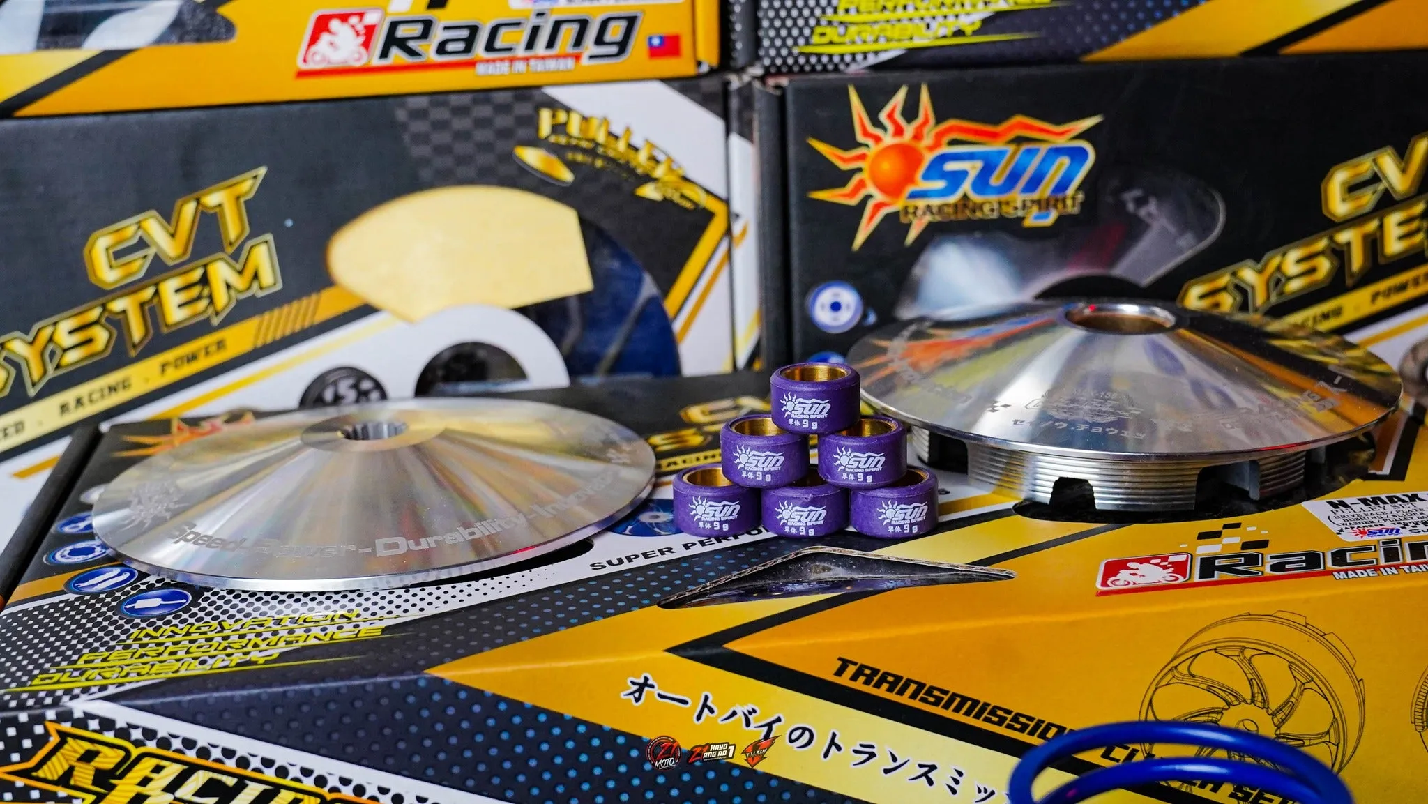Sun Racing CVT Set NMAX / AEROX