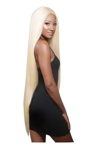 Super Long Straight Wig - Dusty Rose