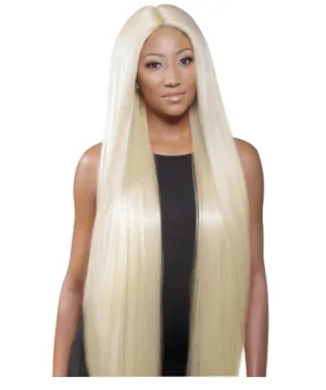 Super Long Straight Wig - Dusty Rose