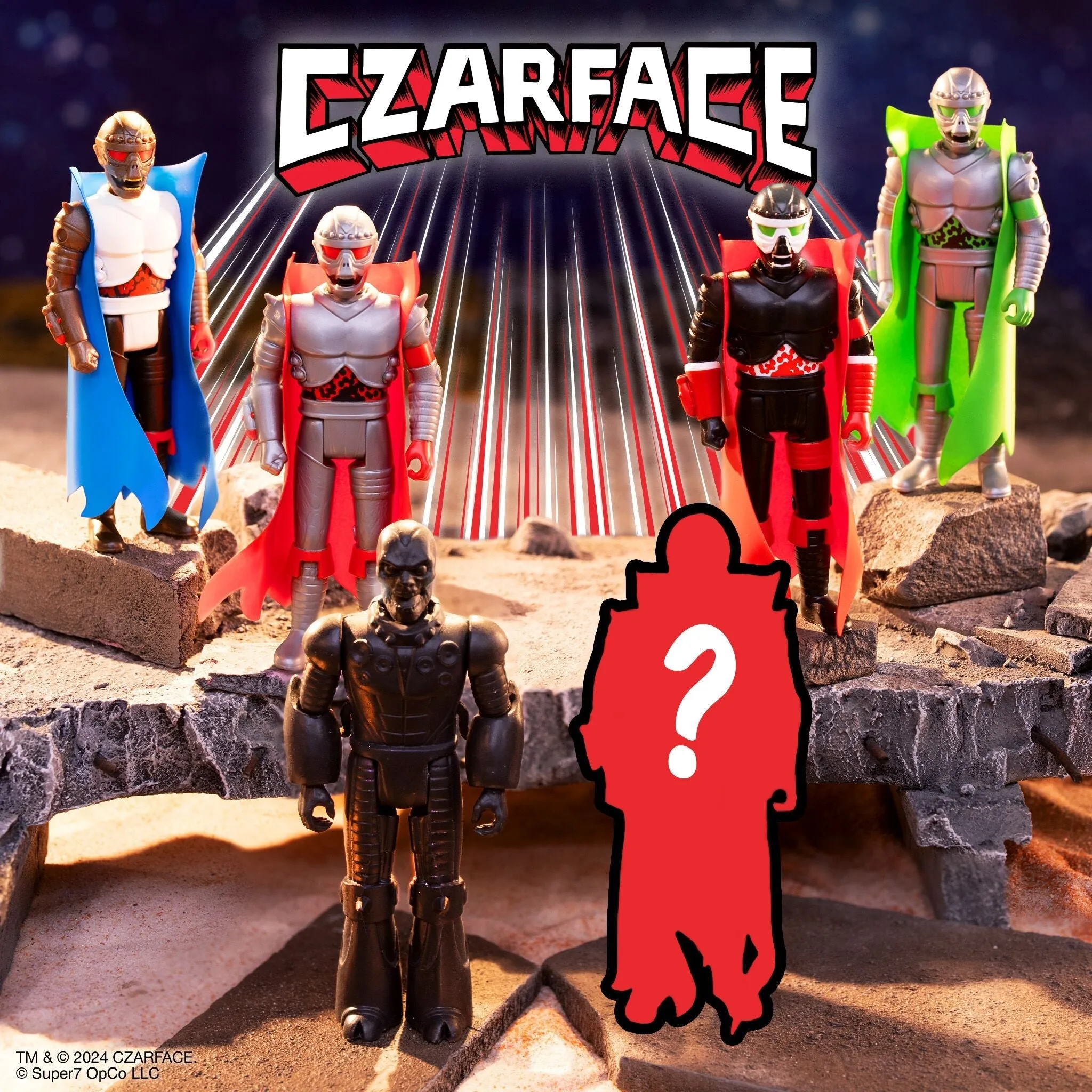Super7 x CZARFACE - BLIND CZERIES - Blind Box 12 Individual Toys