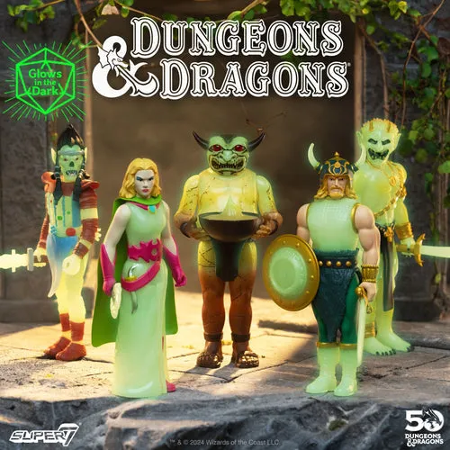 Super7 x DUNGEONS & DRAGONS - Sacred Statue (GLOW-IN-THE-DARK) ReAction Figure