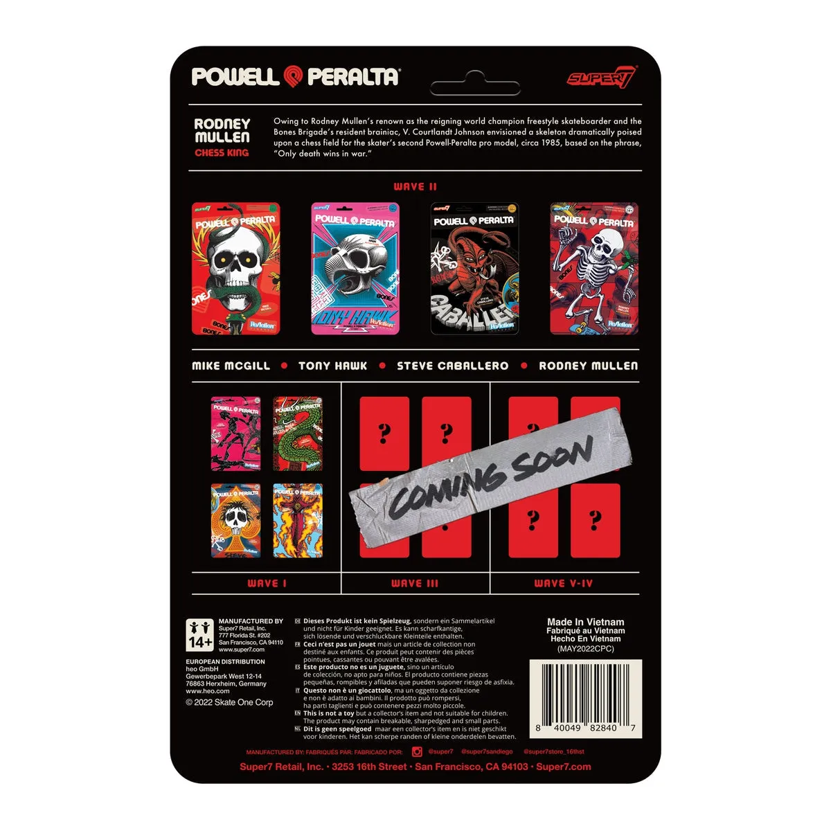 Super7 x Powell Peralta Wave 2 ReAction Figures