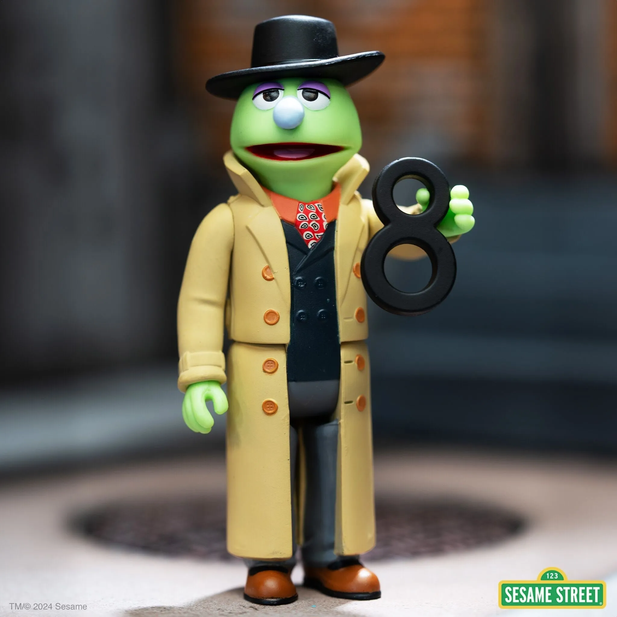 Super7 x SESAME STREET - LEFTY THE SALESMAN ReAction Figure