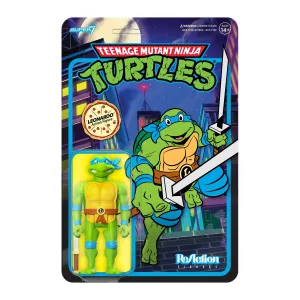 Super7 x Teenage Mutant Ninja Turtles - Leonardo Toon Wave 7 ReAction Figure TMNT