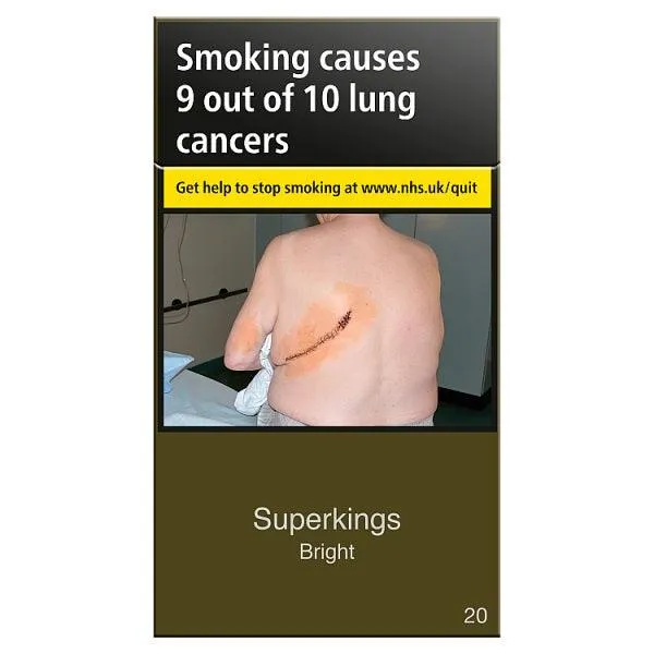 Superkings Bright Blue Cigarettes
