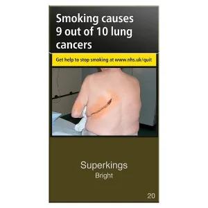 Superkings Bright Blue Cigarettes
