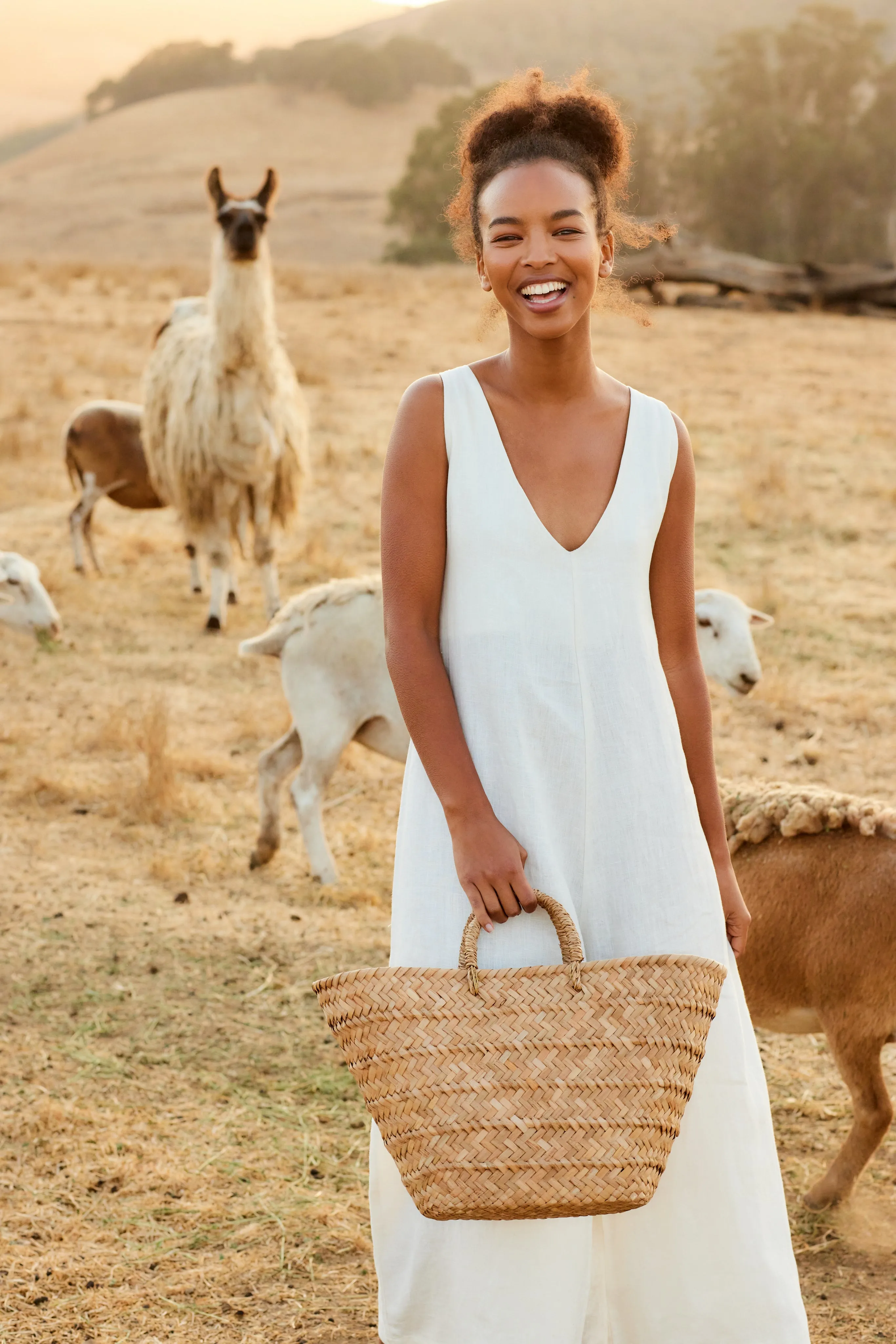 Sur Straw Tote