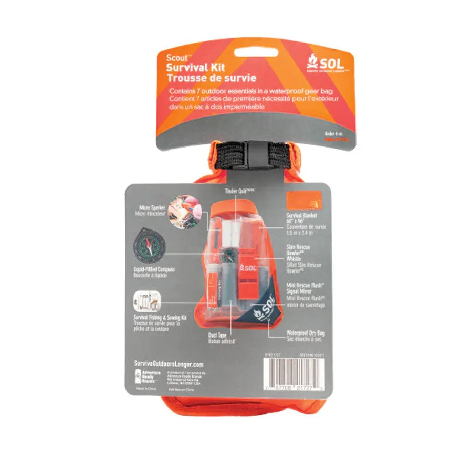 Survive Outdoors Longer SOL Scout Survival Kit