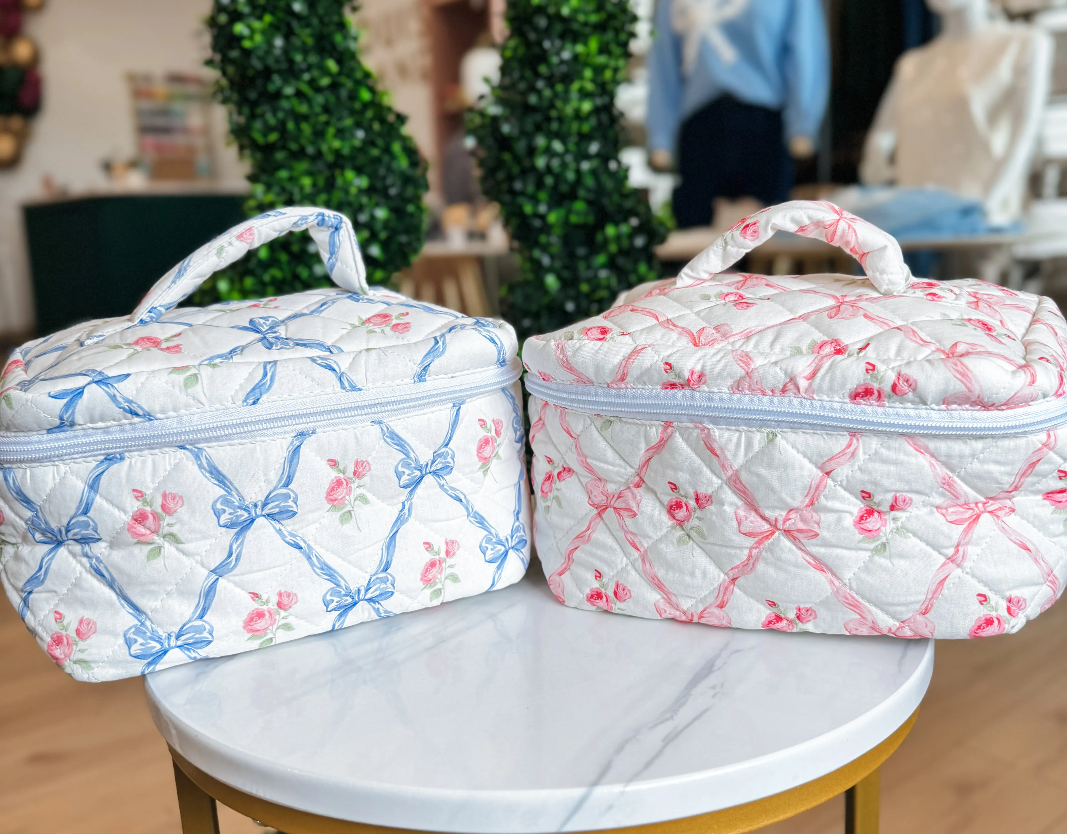 Sweet Floral Toiletry Bag