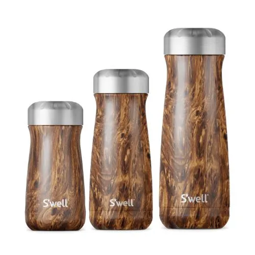 S'Well Traveler - Teakwood